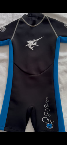 Child wet suit shortie - wet, shortie/shorty