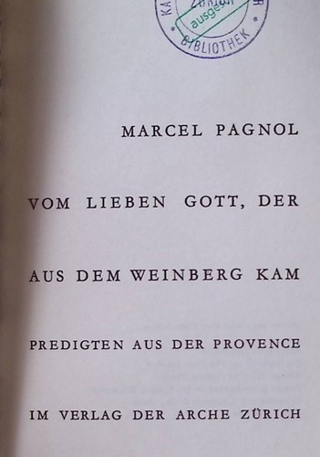Vom lieben gott - lieben, der
