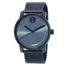 Movado Bold Quartz Blue Dial
