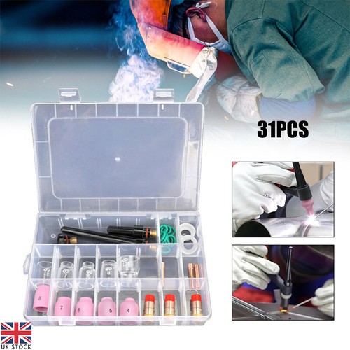31pcs tig welding stubby gas - tig,