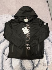 Moncler Black Windbreaker Jacket Men’s S