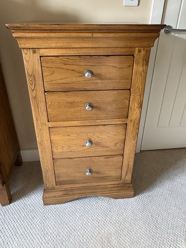 Solid oak tallboy lovely - solid,