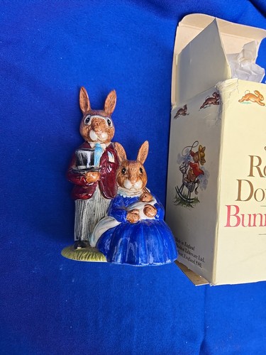 Signed royal doulton family - signed,