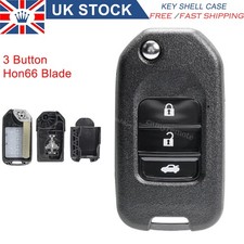 3 Button Remote Flip Key Fob