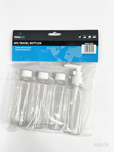 100ml travel bottles - 4x,