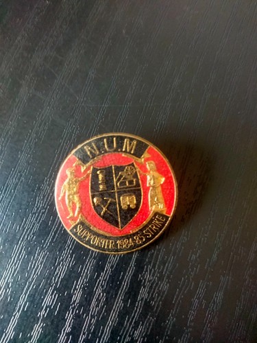 Num miners strike supporter - strike,