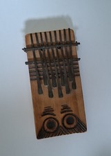 Hand‑Carved Wooden Kalimba