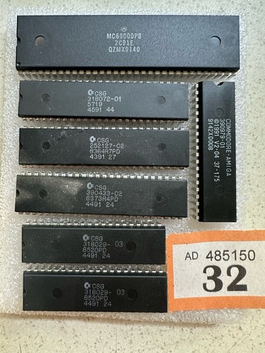 Amiga set chips a500plus - chips,