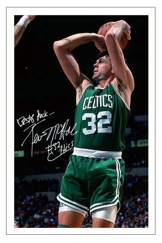 Kevin mchale signed autograph - kevin,