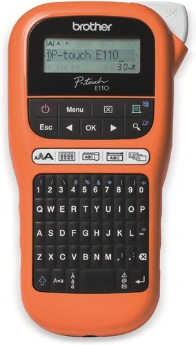 Brother e110 label maker - brother,