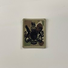 WO1 Warrant Rank MTP Multicam Badge, Army Military Patch Combat Smock Hook Sew