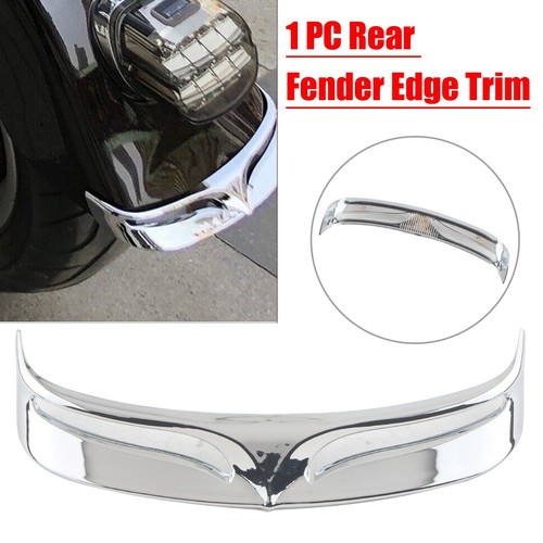 Chrome abs rear fender - rear, edge