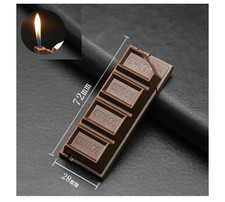 Cigarette Lighter Butane Gas Stylish Unique Choc Bar Design - Child Safety