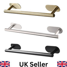 Stainless Steel Self Adhesive Rail Rack Towel Rail Wall Mounted Towel Holder