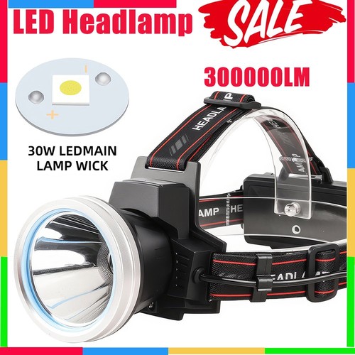 Led headlamp 300000lm modes - led,