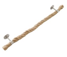 Chunky rope towel - towel, rail