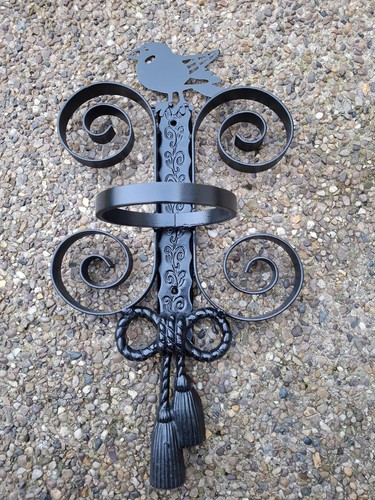 Solid wrought iron - wrought, wall