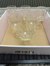 Bohemian Crystal Wine Glasses
