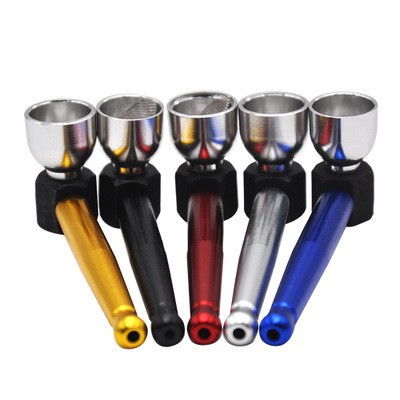 Portable metal smoke pipe - portable,