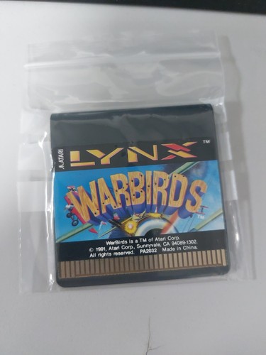 Warbirds atari lynx - -,