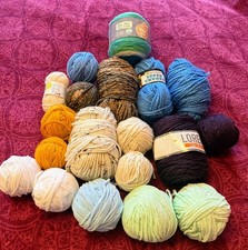 Yarn Wool Job Lot Bundle Mixed