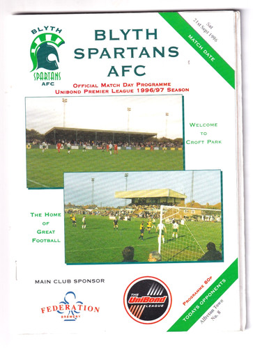 Blyth spartans afc alfreton - afc, v