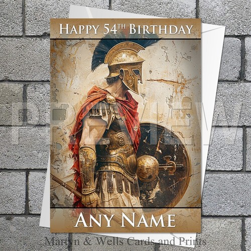 Greek soldier birthday - , card