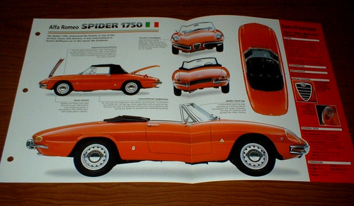 1967 alfa romeo spider - romeo, 1750