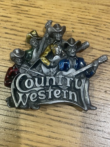 Country western belt buckle - belt,