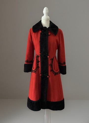 Vintage red orange russian - orange,