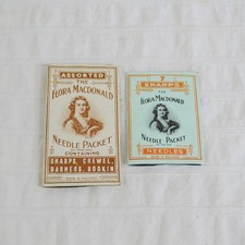 Antique Abel Morrall's The Flora Macdonald Needle Pack s x2 Sharps Assorted
