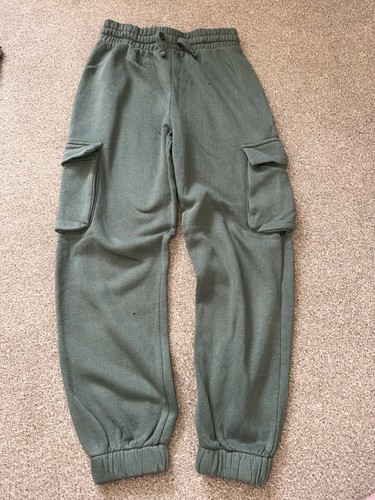 Zara khaki green cargo joggers - zara,