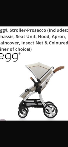 Egg stroller pram prosecco - pram,
