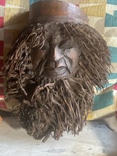 Antique Hand Carved Bamboo