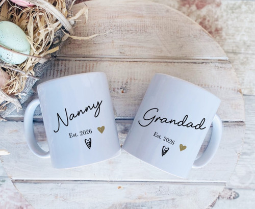 New nanny and grandad gifts - new,
