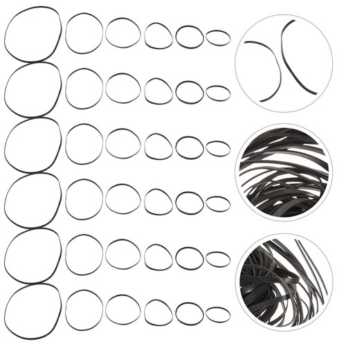 Flexible durable rubber belt - flexible,