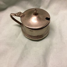 VINTAGE EPNS LIDDED MUSTARD