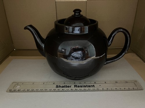 Vintage brown betty teapot - brown,