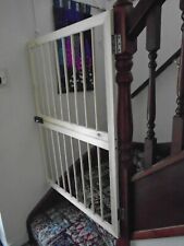 Large wooden stair gate for child, adult or pet.  See below
