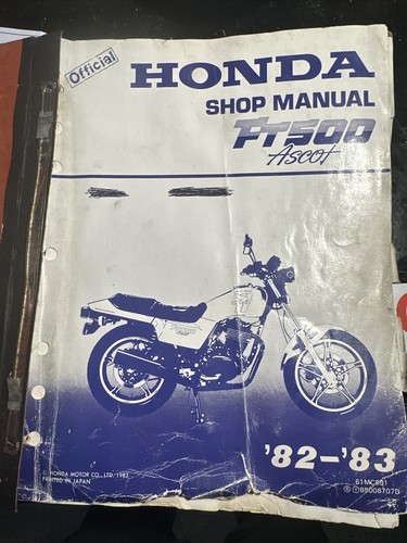 Honda ft500 ascot shop - honda,