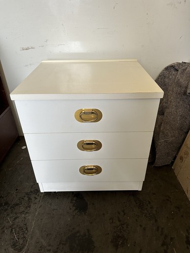 Vintage chest drawers white - chest, of