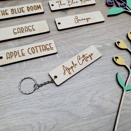 Personalised long wooden - long,
