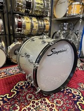 Slingerland 1970’s 20x14” 5-Ply Bass Drum, Silver Sparkle