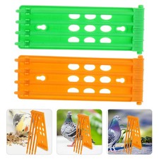  2pcs New Racing Pigeon Supplier Foot Place Pigeon Leg Ring Holder Bands Rack