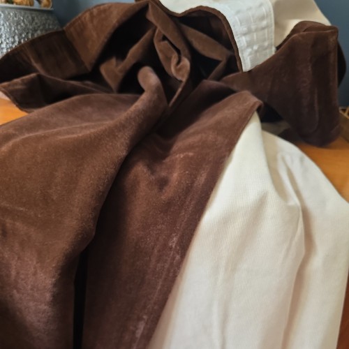 Vintage chocolate brown - chocolate, velvet