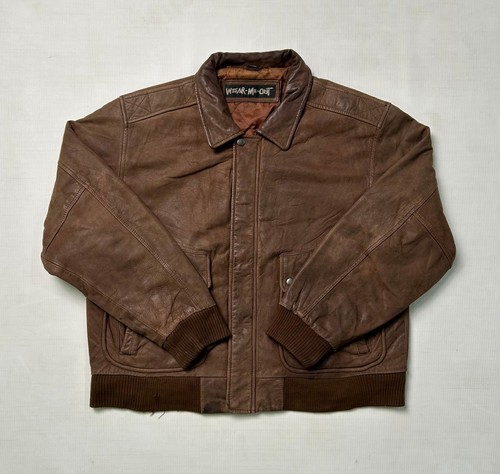 Pilot aviation leather jackets - leather,