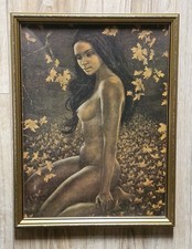 Vintage Retro Framed Picture
