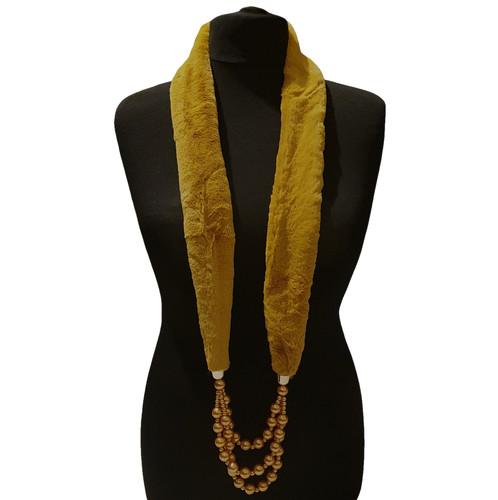 Statement yellow faux - faux, fur