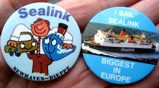 SEALINK FERRIES vintage 1970s