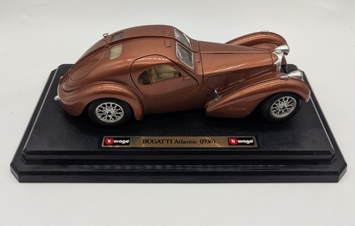 Burago bugatti atlantic - atlantic, brown